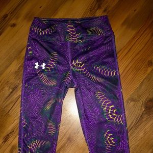 Girls Under Armour capri leggings